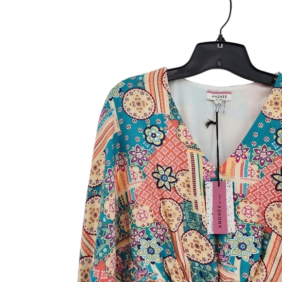 Andree by Unit Women's Patchwork Mini Dress - S - Picture 3 of 7